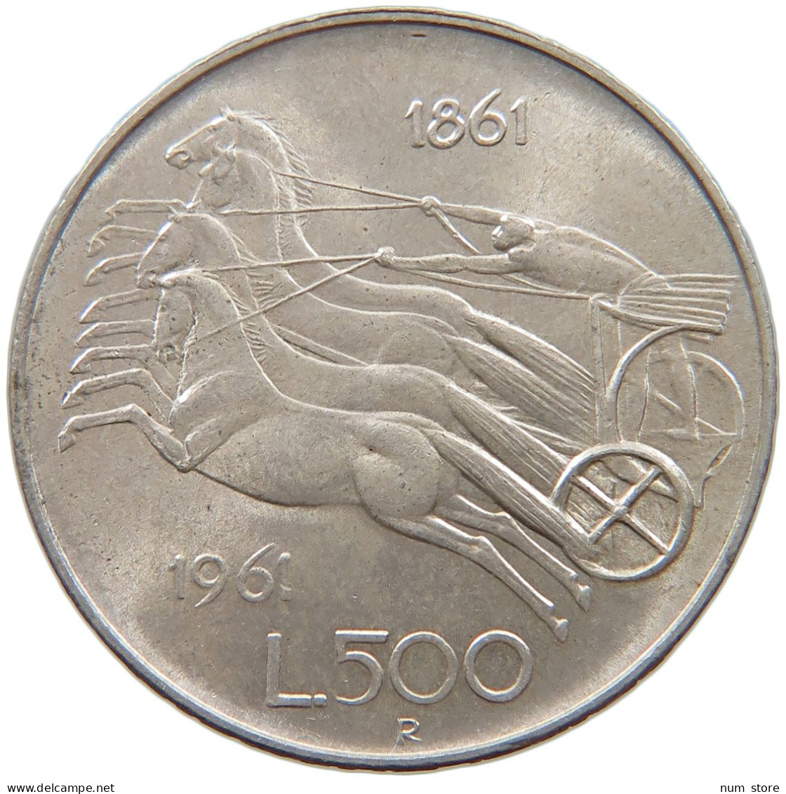 ITALY 500 LIRE 1961  #c049 0337 - 500 Lire