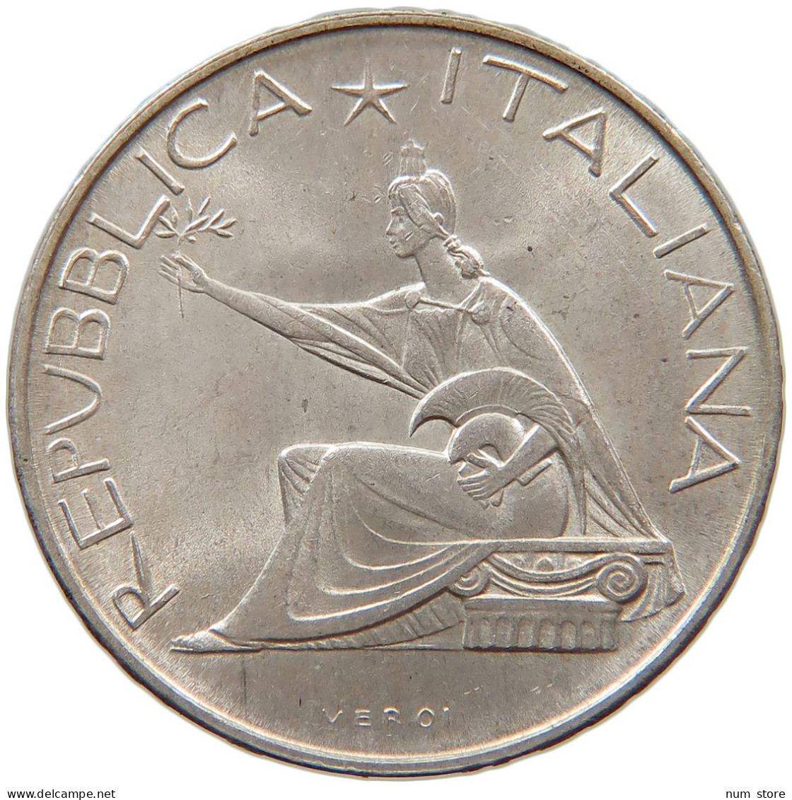 ITALY 500 LIRE 1961  #s016 0183 - 500 Liras