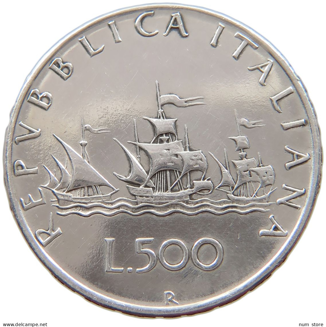 ITALY 500 LIRE 1960  #s048 0303 - 500 Liras