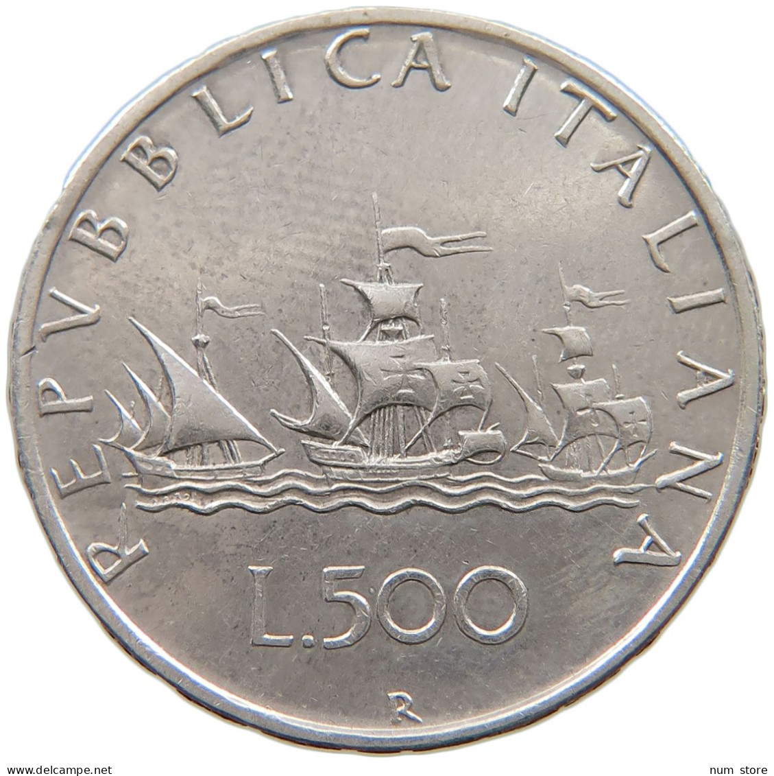 ITALY 500 LIRE 1960  #a020 0207 - 500 Liras