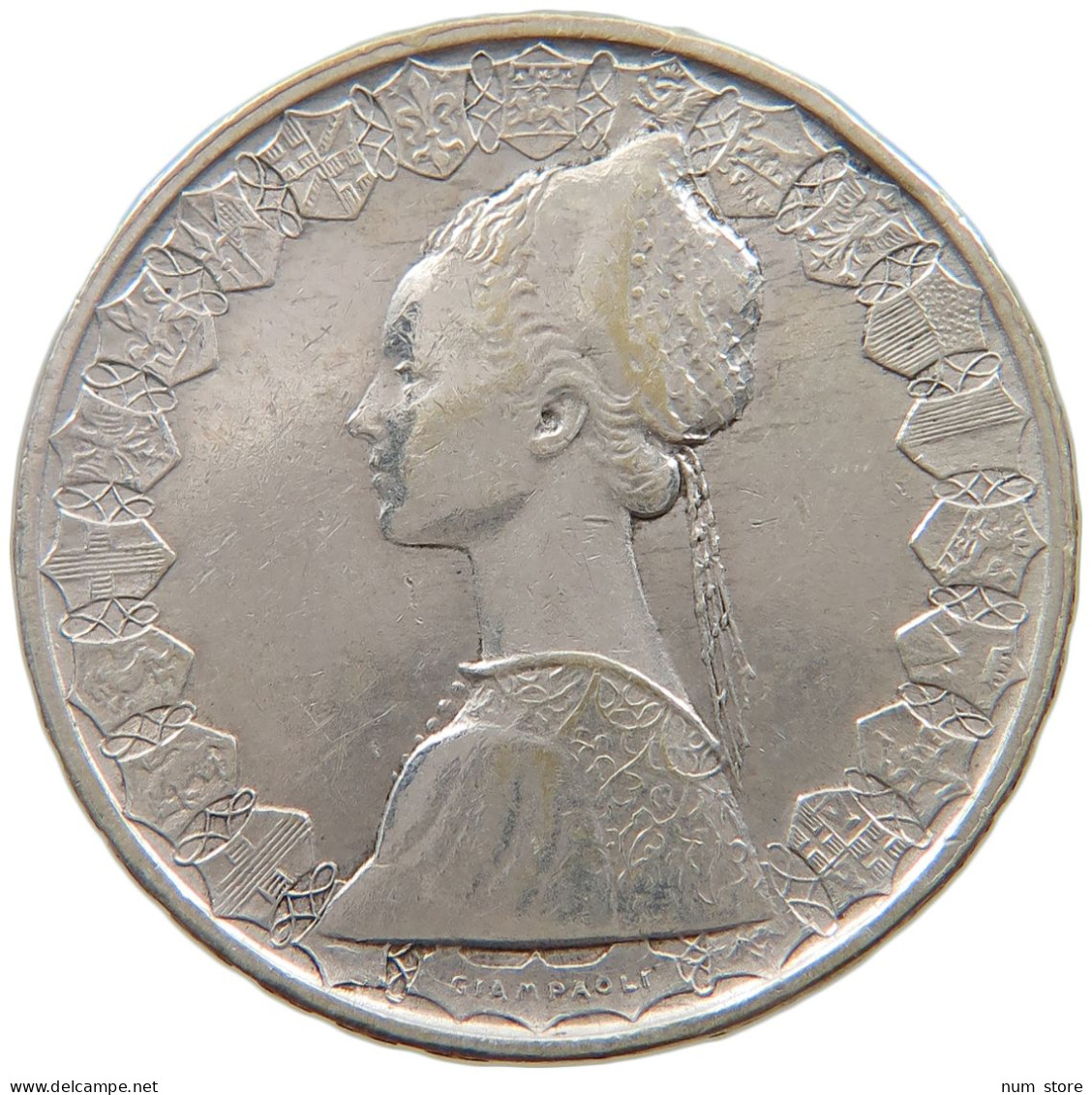 ITALY 500 LIRE 1959  #a052 0123 - 500 Lire