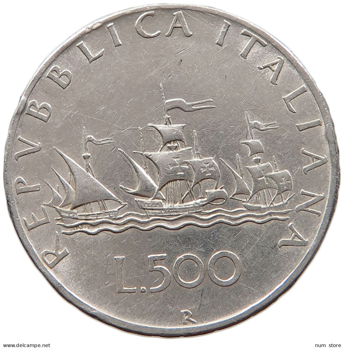 ITALY 500 LIRE 1958  #c068 0327 - 500 Liras