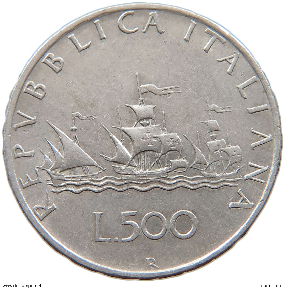 ITALY 500 LIRE 1959  #c068 0329 - 500 Liras