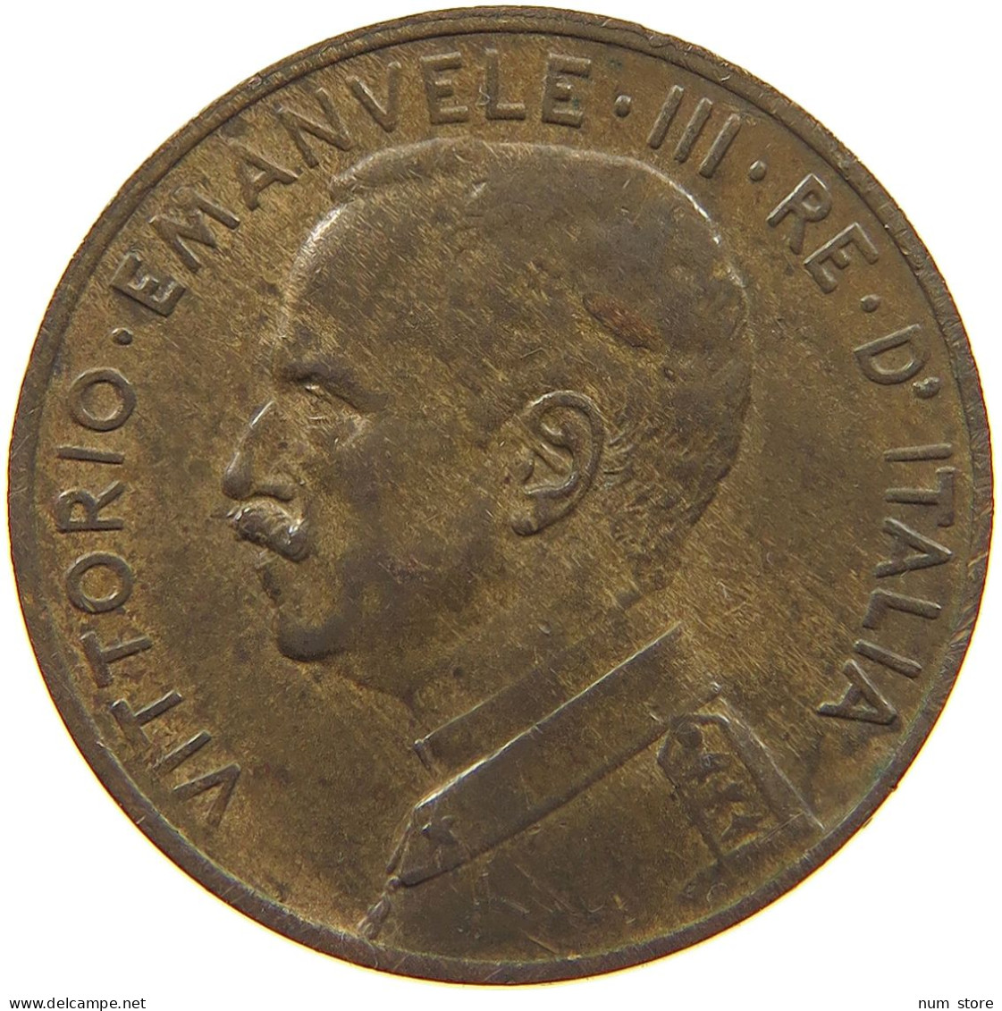 ITALY 5 CENTESIMI 1918 Vittorio Emmanuele III. (1900-1946) #t107 0063 - 1900-1946 : Vittorio Emanuele III & Umberto II