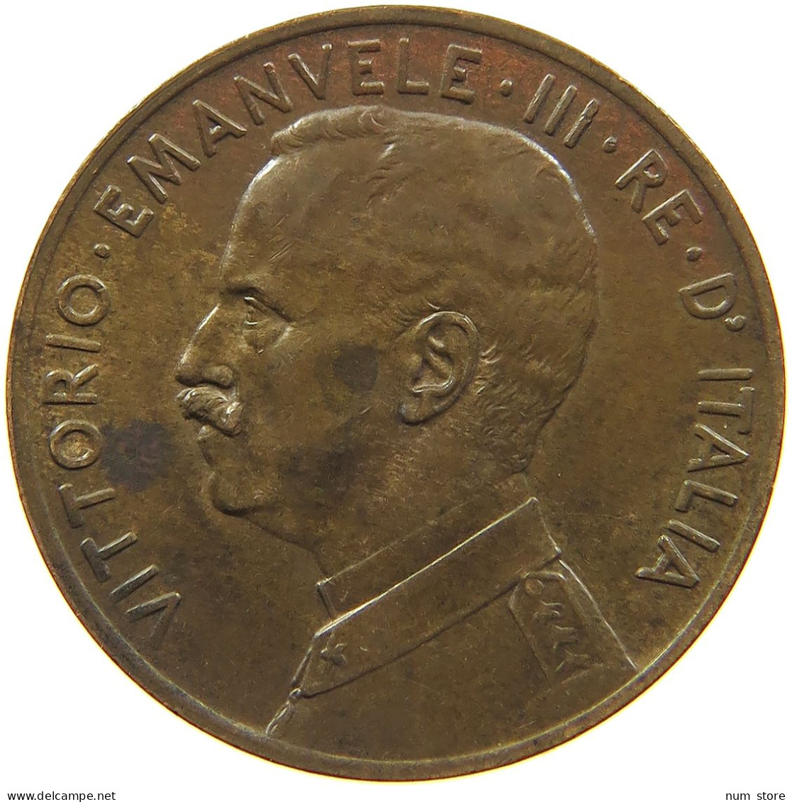 ITALY 5 CENTESIMI 1918 Vittorio Emanuele III. (1900 - 1946) #t017 0389 - 1900-1946 : Vittorio Emanuele III & Umberto II