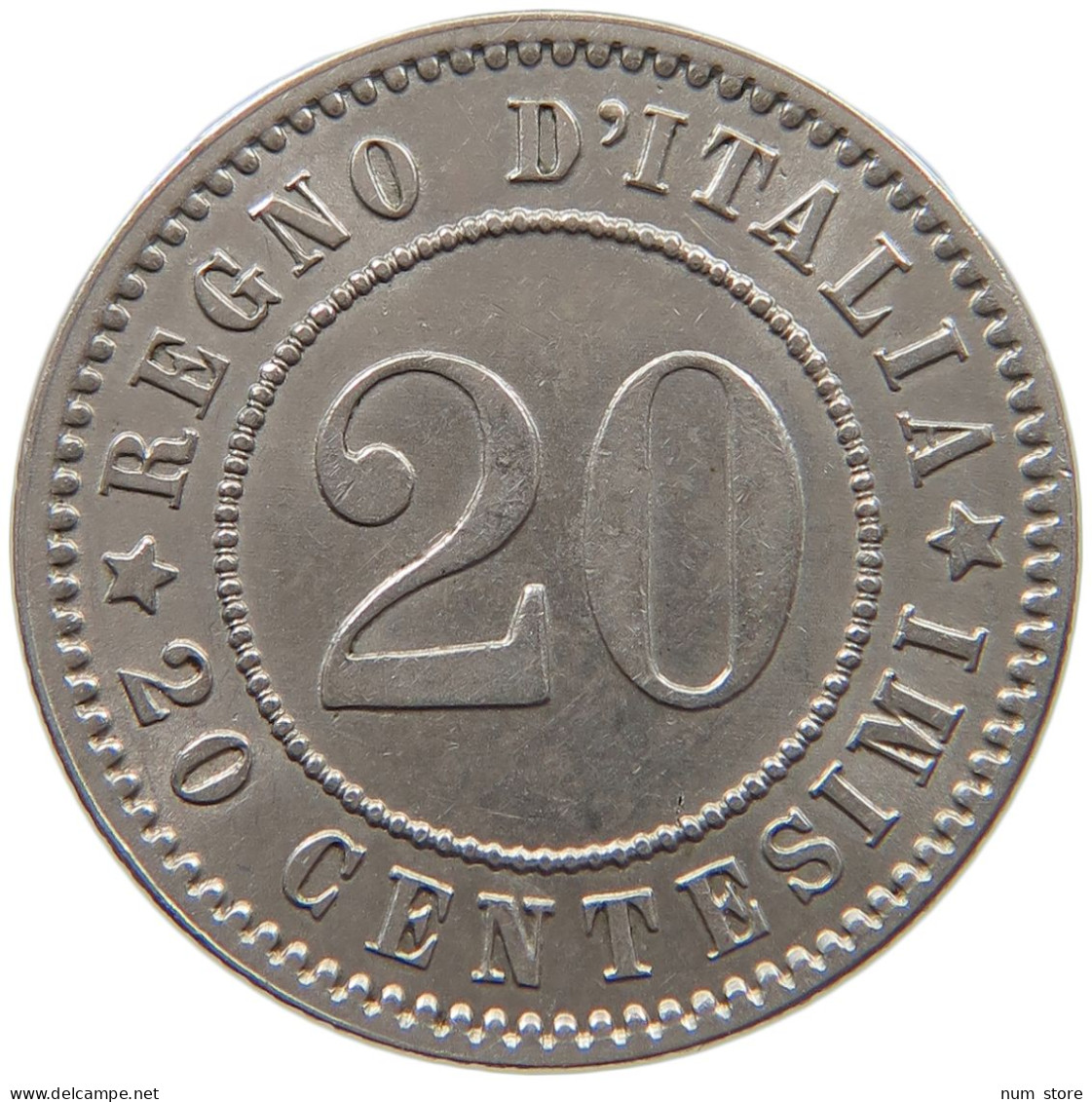 ITALY 20 CENTESIMI 1894 KB UMBERTO I. 1878-1900 #c040 0117 - 1878-1900 : Umberto I