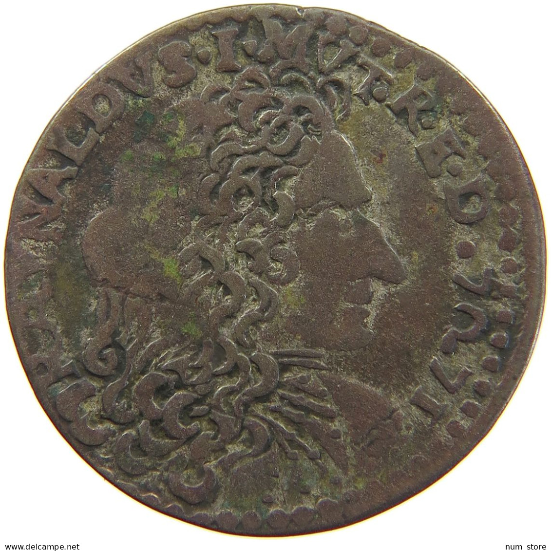 ITALY STATES MODENA GIORGINO 1727 Rinaldo Este #t001 0557 - Other & Unclassified