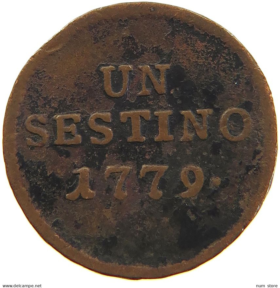 ITALY STATES MILANO SESTINO 1779 Maria Theresia (1740-1780) #t016 0403 - Other & Unclassified