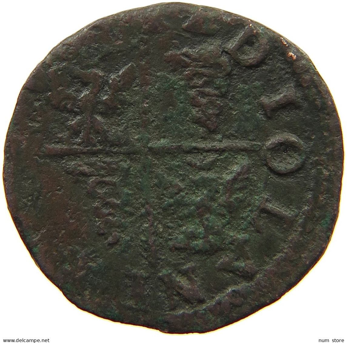 ITALY STATES MILANO QUATTRINO  FELIPE III. #t081 0669 - Other & Unclassified