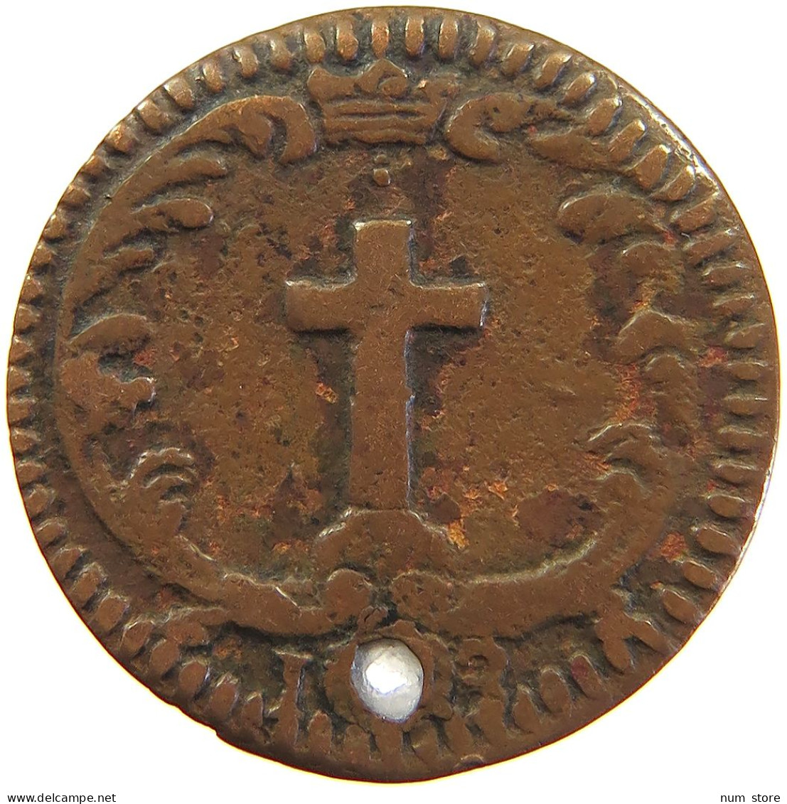 ITALY STATES MANTOVA SESINO 1711-1740 Karl VI. (1711-1740) #t016 0281 - Mantua