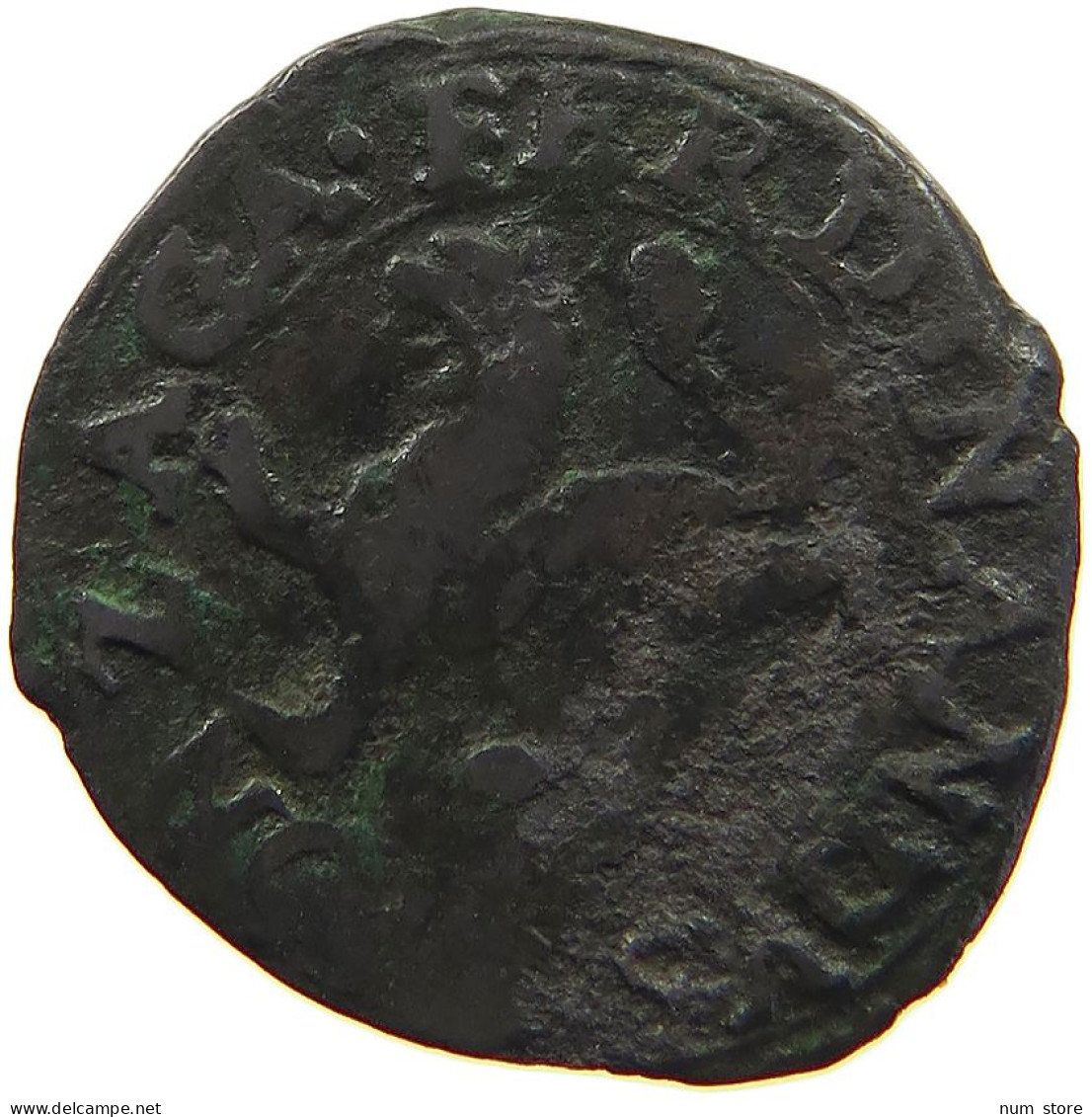 ITALY STATES MANTUA COPPER  FERDINANDO GONZAGA #t007 0029 - Mantoue