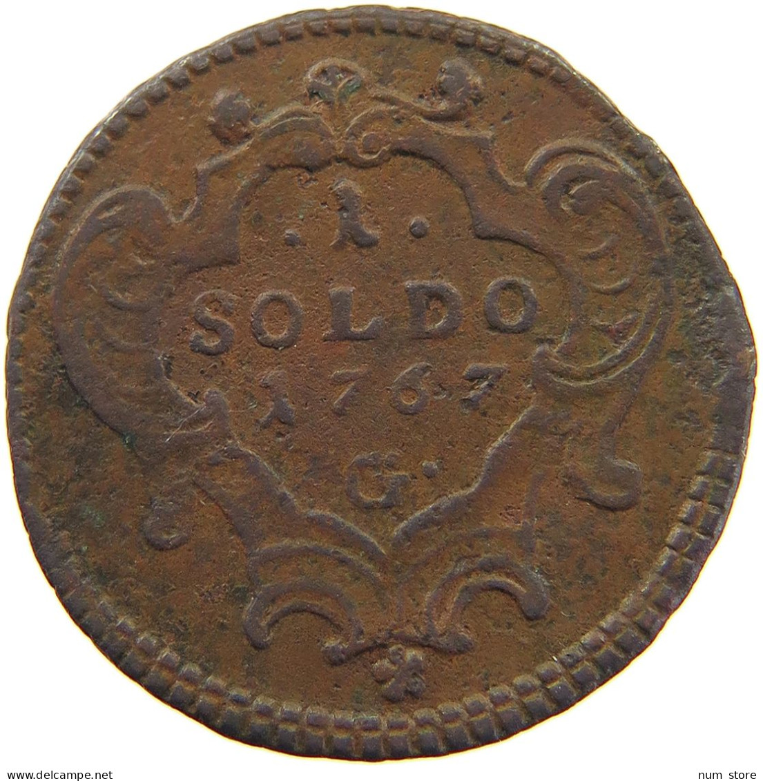 ITALY STATES GORIZIA SOLDO 1767  #t106 0093 - Autres & Non Classés