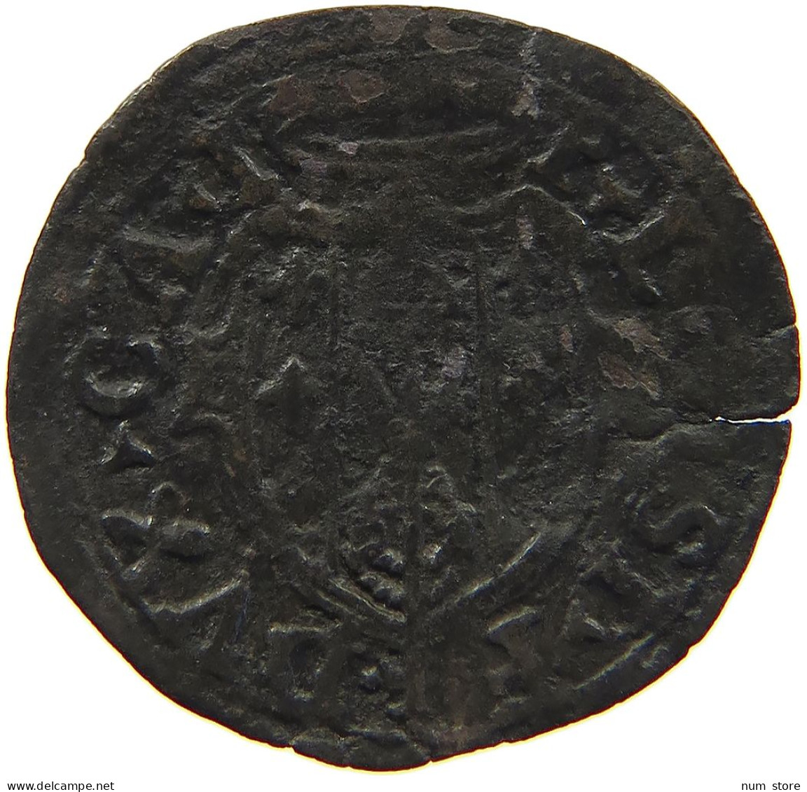 ITALY STATES CASTRI QUATTRINO  Pier Luigi Farnese. 1545-1547 #t008 0341 - Other & Unclassified