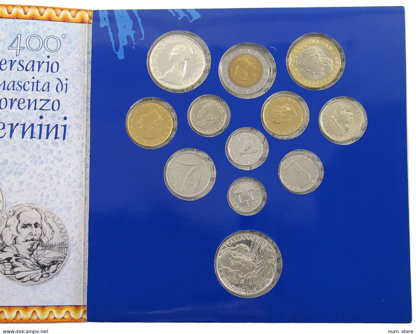 ITALY SET 1998  #bs14 0073 - Mint Sets & Proof Sets