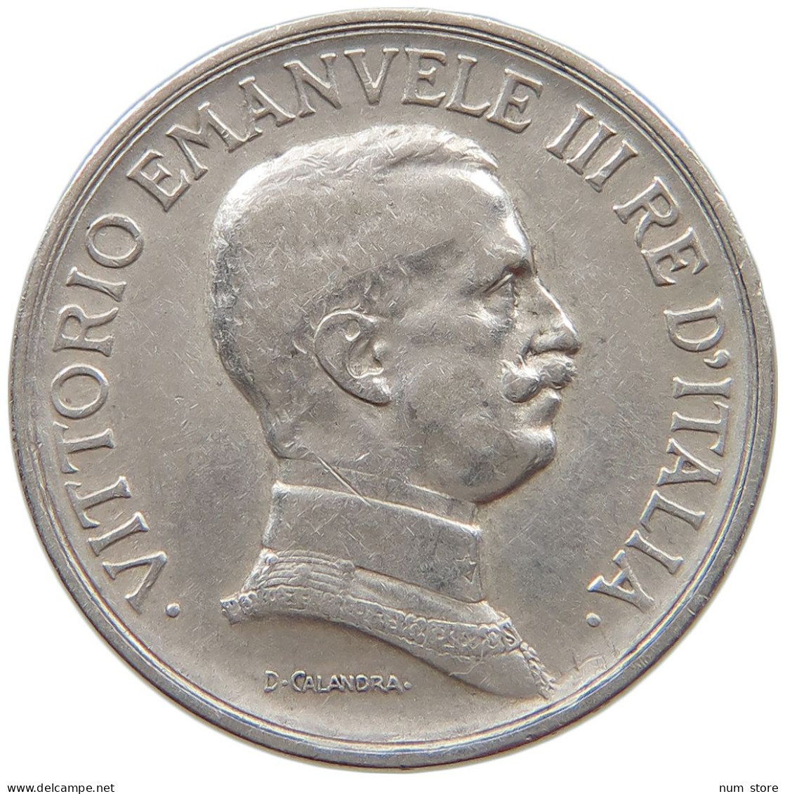 ITALY LIRA 1917 Vittorio Emmanuele III. (1900-1946) #t148 0295 - 1900-1946 : Victor Emmanuel III & Umberto II