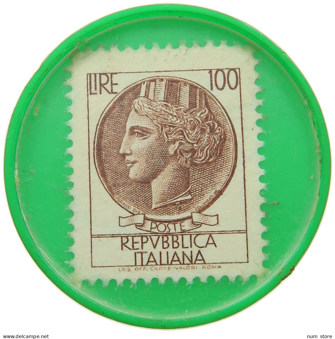 ITALY ENCASED POSTAGE STAMP  ENCASED POSTAGE STAMP #t086 0213 - Other & Unclassified