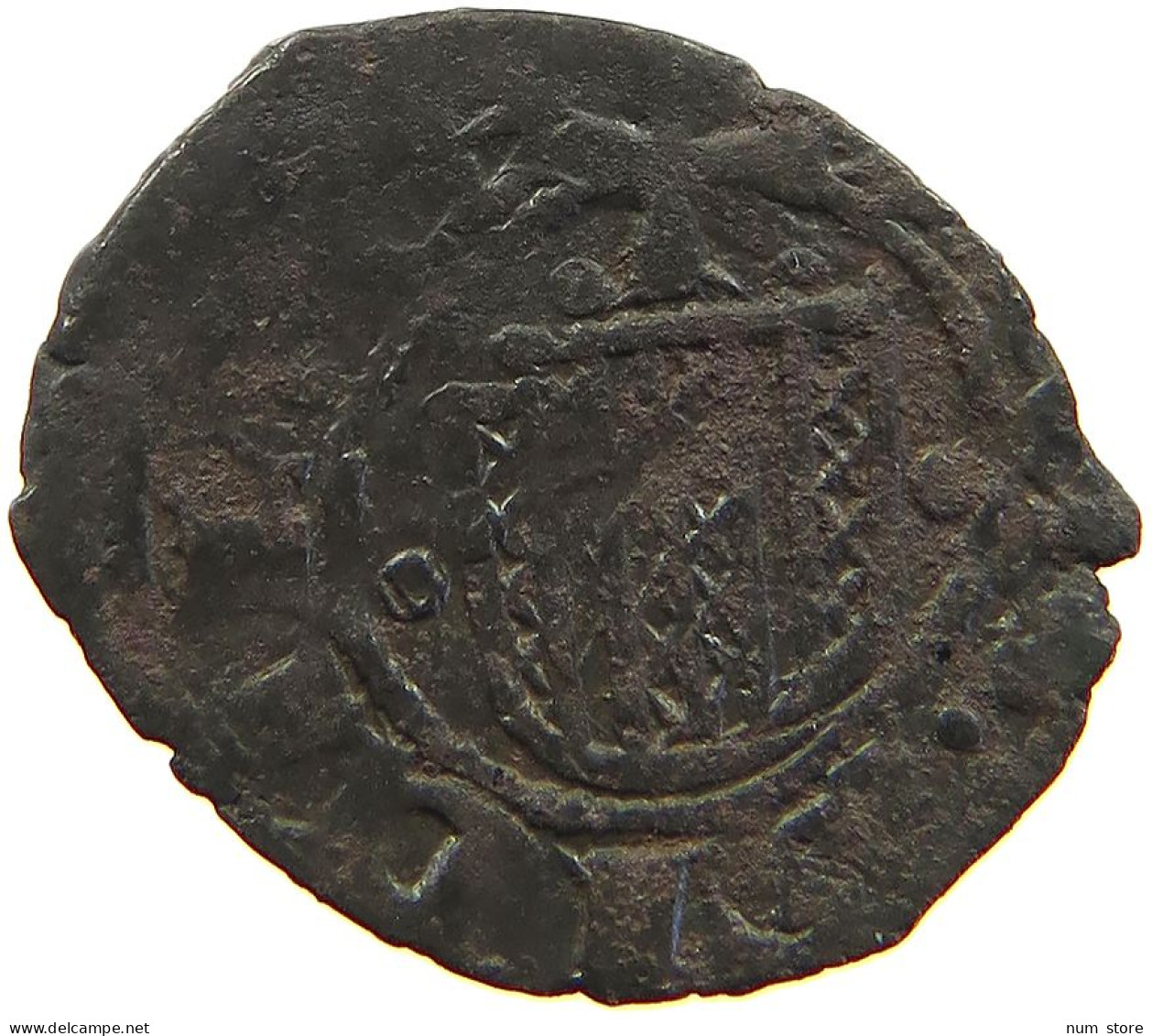 ITALY STATES SICILY DENARO  ALFONSO ARAGON 1416-1458 #a071 0471 - Sizilien