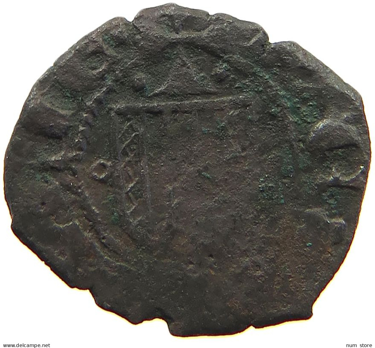 ITALY STATES SICILY DENARO  ALFONSO ARAGON 1416-1458 #a071 0489 - Sicile