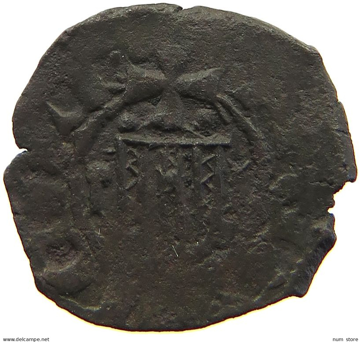 ITALY STATES SICILY DENARO  ALFONSO ARAGON 1416-1458 #a071 0445 - Sicile