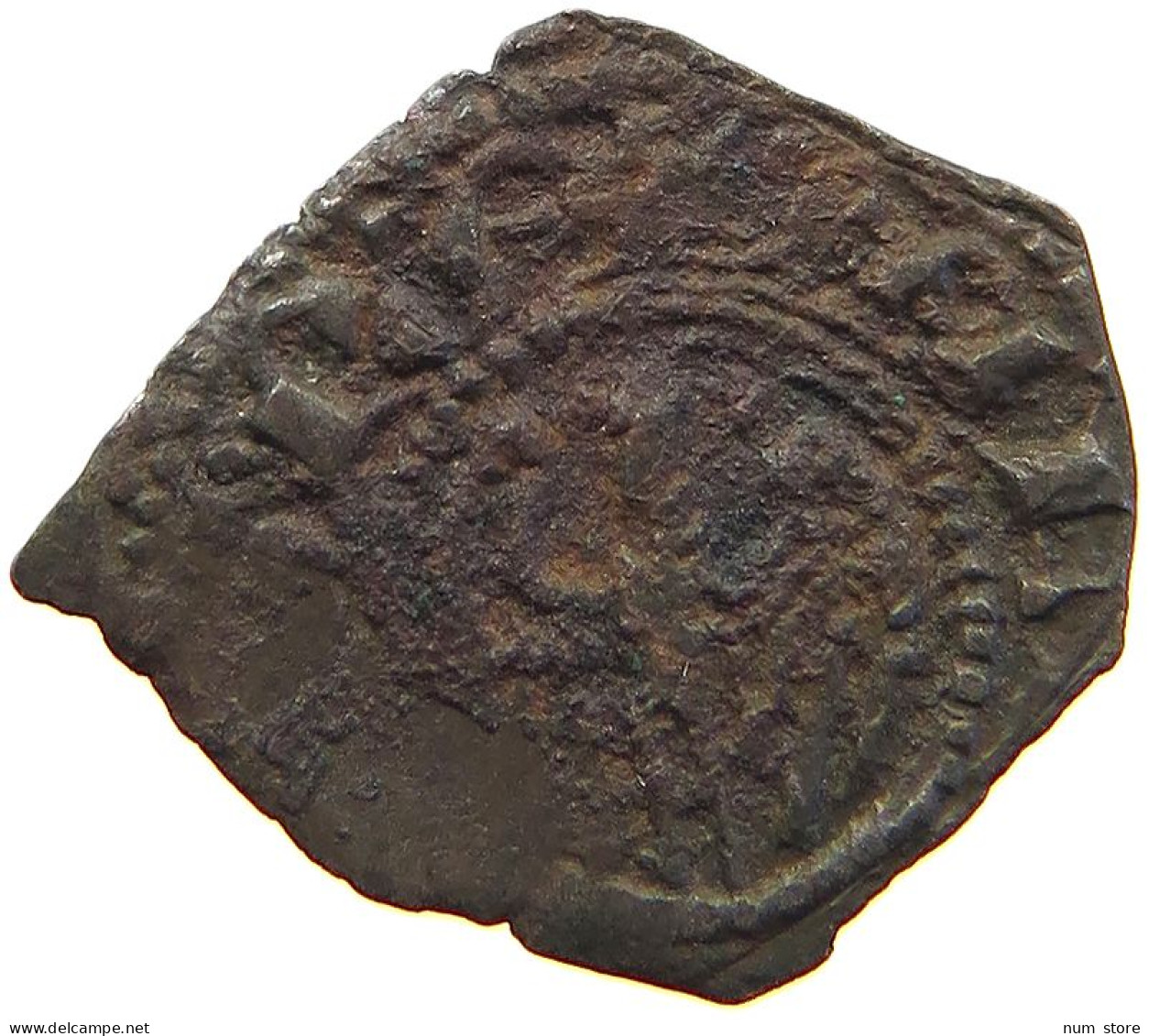 ITALY STATES SICILY DENARO  ALFONSO ARAGON 1416-1458 #a071 0415 - Sicilia