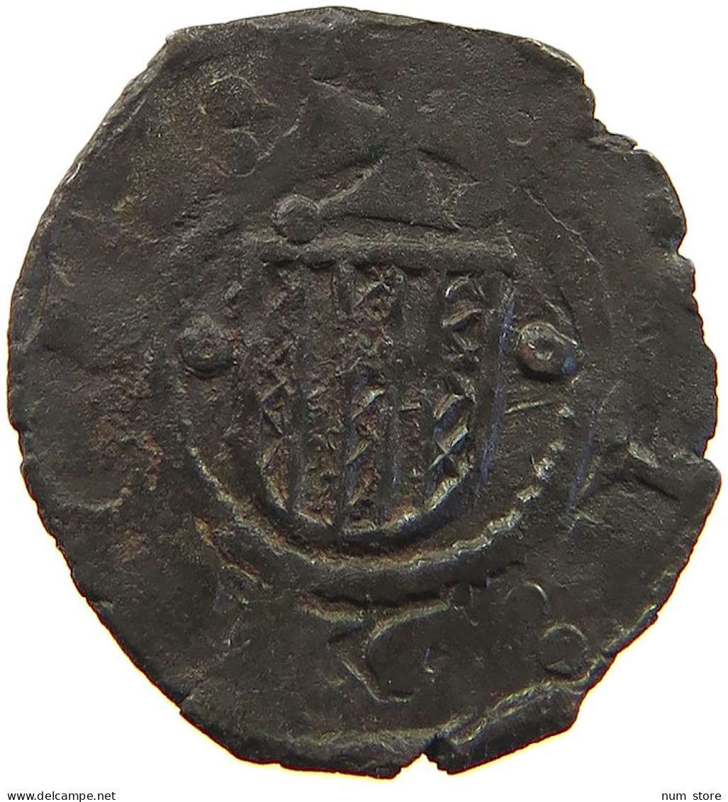 ITALY STATES SICILY DENARO  ALFONSO ARAGON 1416-1458 #a071 0399 - Sizilien