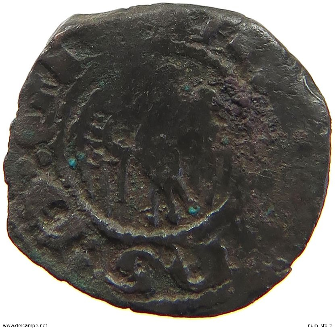 ITALY STATES SICILY DENARO  ALFONSO ARAGON 1416-1458 #a071 0391 - Sicile