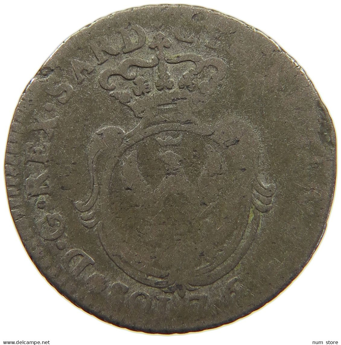 ITALY STATES SARDINIA 7.6 SOLDI 1800 CARLO EMANUELE IV. (1796-1802) #t162 0015 - Italian Piedmont-Sardinia-Savoie