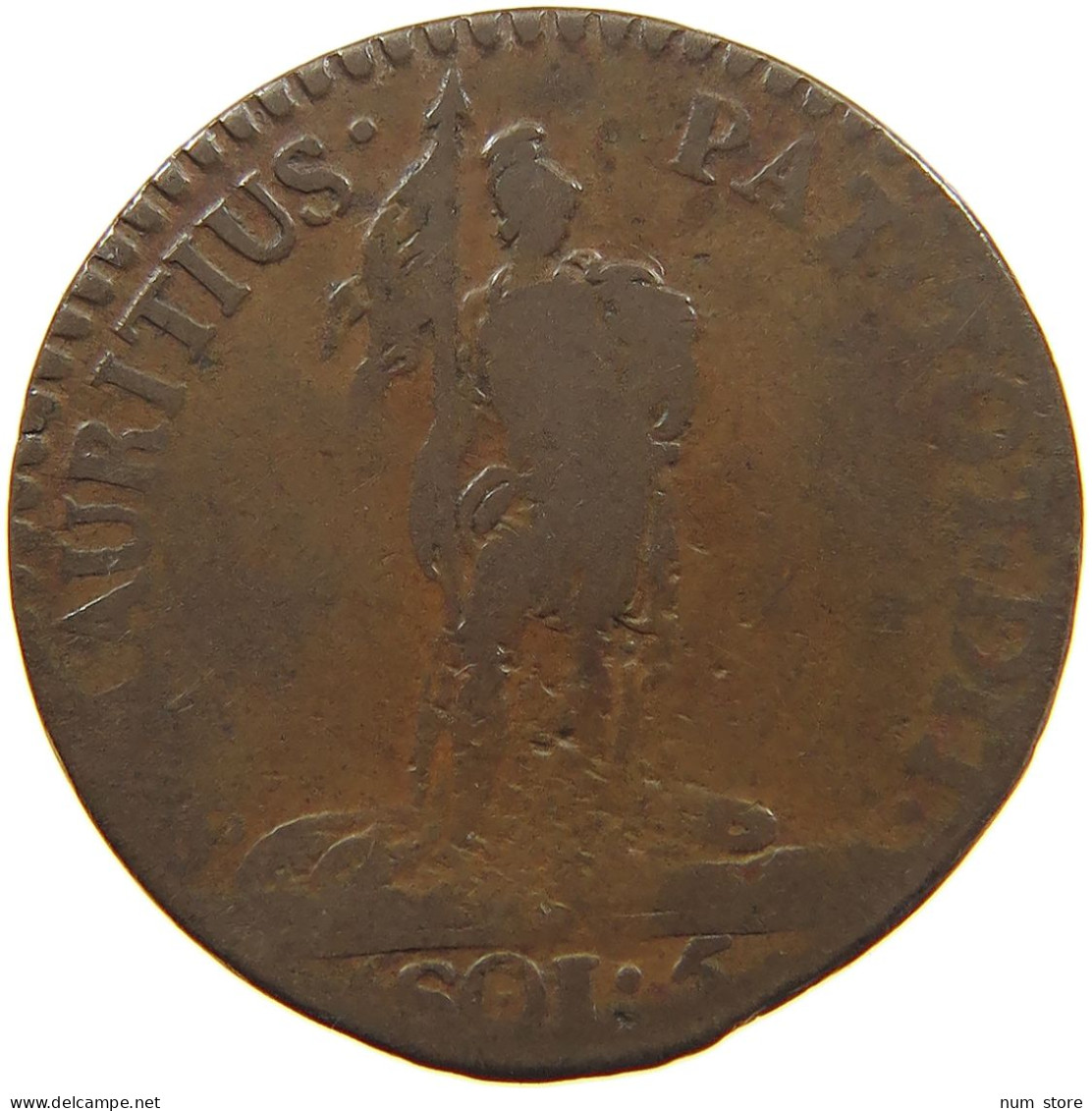 ITALY STATES SARDINIA 5 SOLDI 1795 Vittorio Amadeo III., 1773-1796. #c001 0109 - Italian Piedmont-Sardinia-Savoie