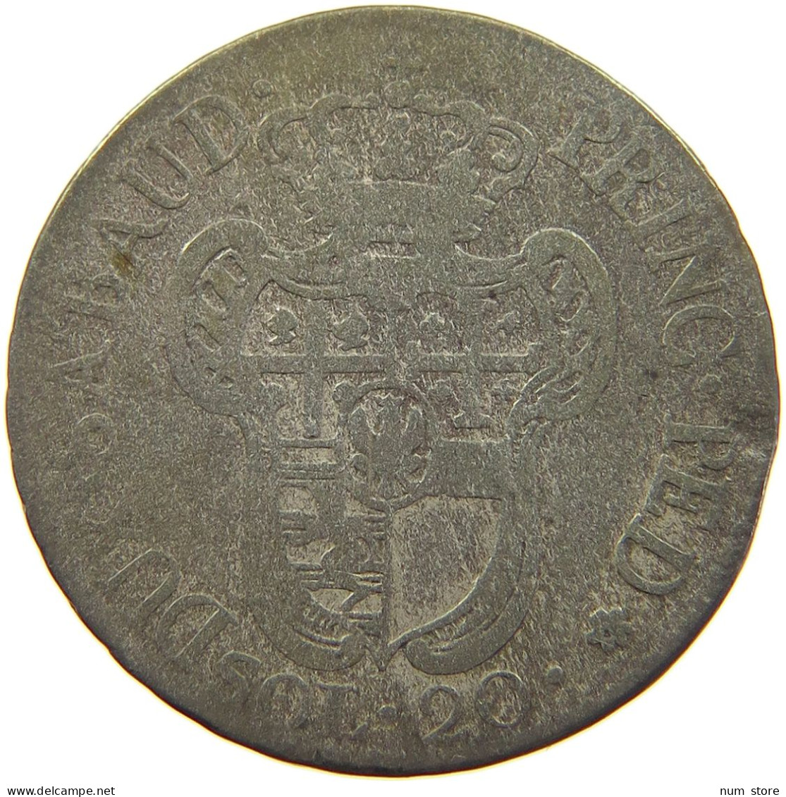 ITALY STATES SARDINIA 20 SOLDI 1794 Vittorio Amadeo III., 1773-1796. #t132 0385 - Italian Piedmont-Sardinia-Savoie