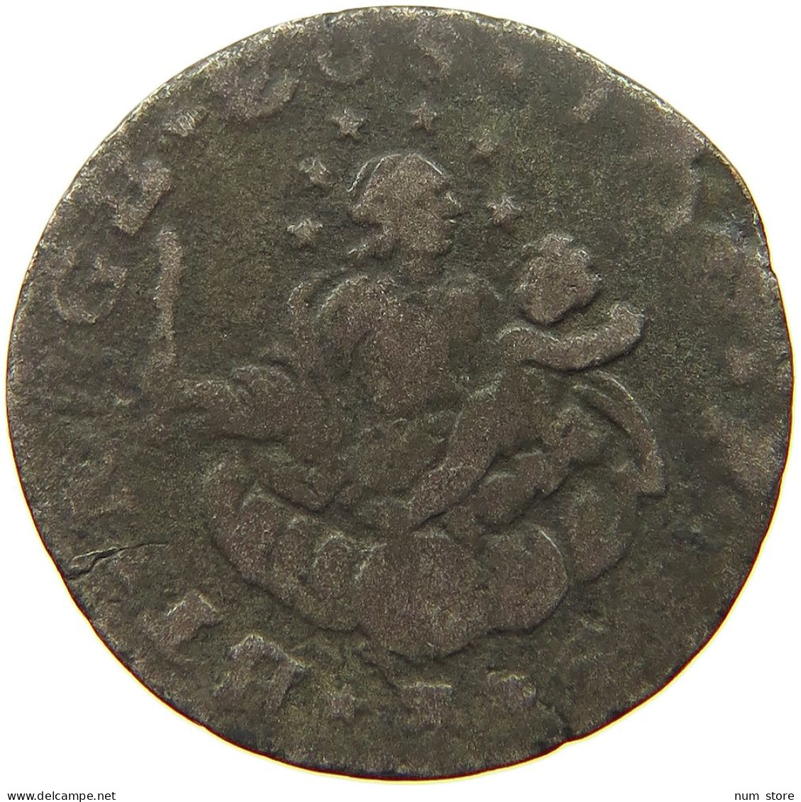 ITALY STATES SARDINIA 2 SOLDI   #s052 0209 - Italian Piedmont-Sardinia-Savoie