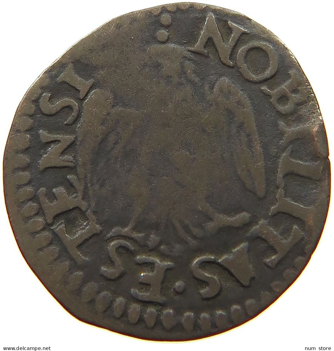 ITALY STATES REGGIO EMILIA SESINO 1534-1559 ERCOLE II 1534-1559 RARE #t100 0219 - Autres & Non Classés