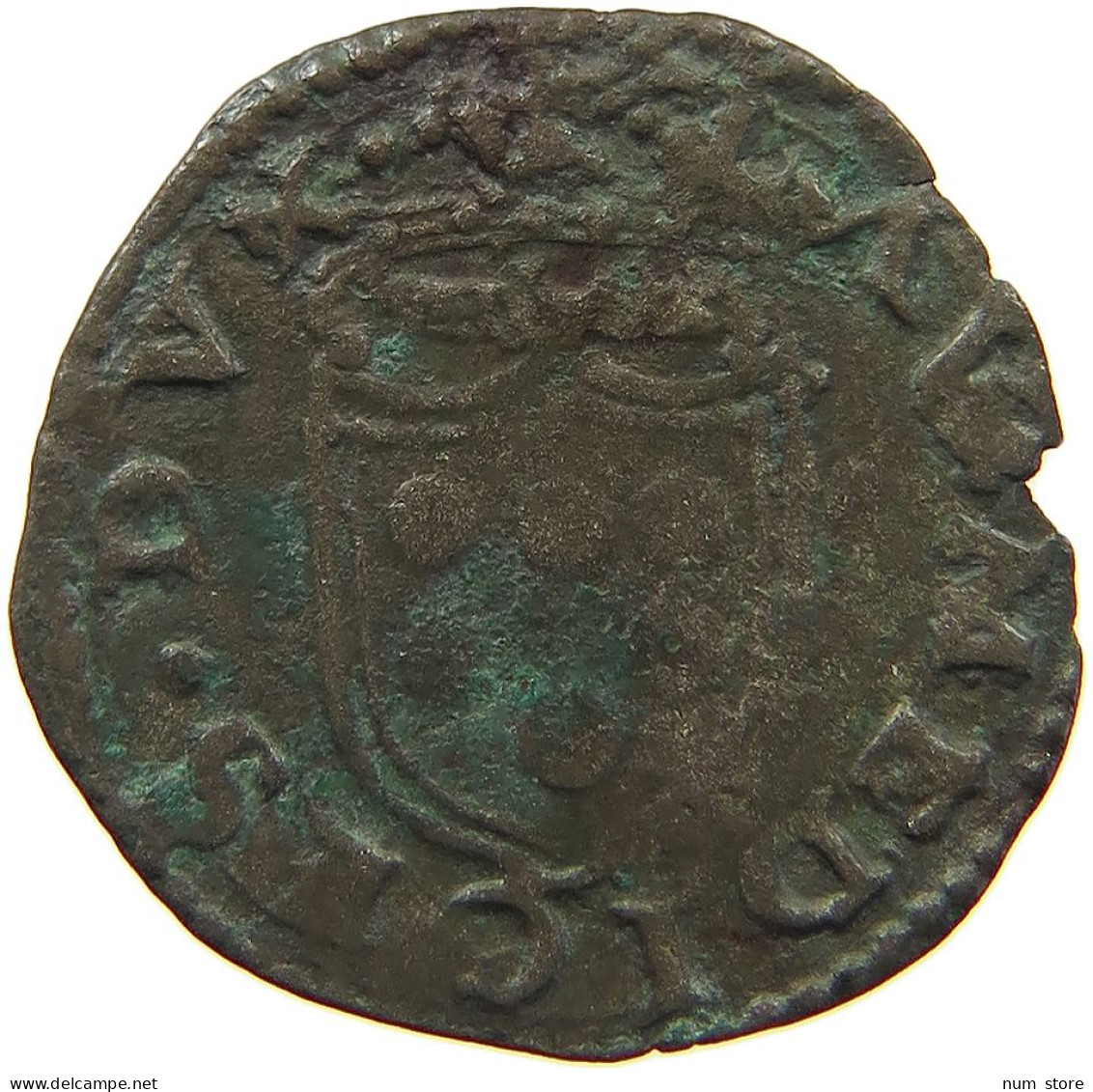 ITALY STATES PESARO QUATTRINO  LEONE X. (1513-1521) #t007 0027 - Other & Unclassified