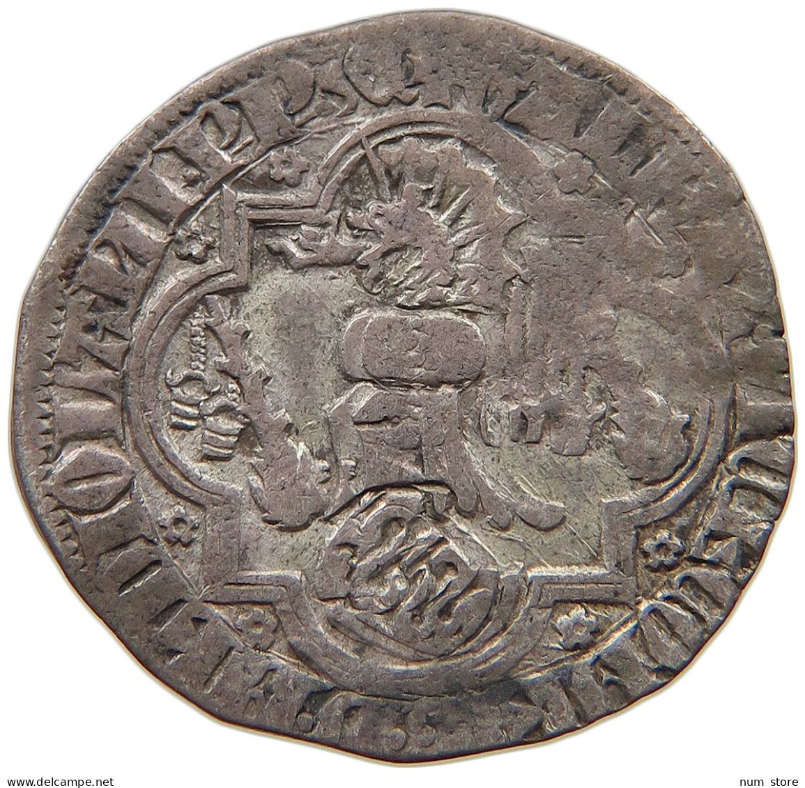 ITALY STATES PAVIA PEGIONE 1359-1378 Galeazzo II Visconti, 1359-1378 St. SIRUS #t107 0315 - Other & Unclassified