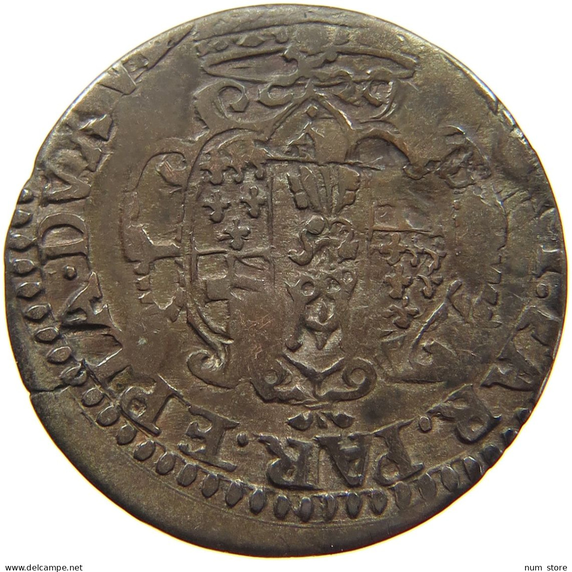 ITALY STATES PARMA LIRA 1694-1727 Francesco Farnese 1694-1727 #t144 0717 - Parma