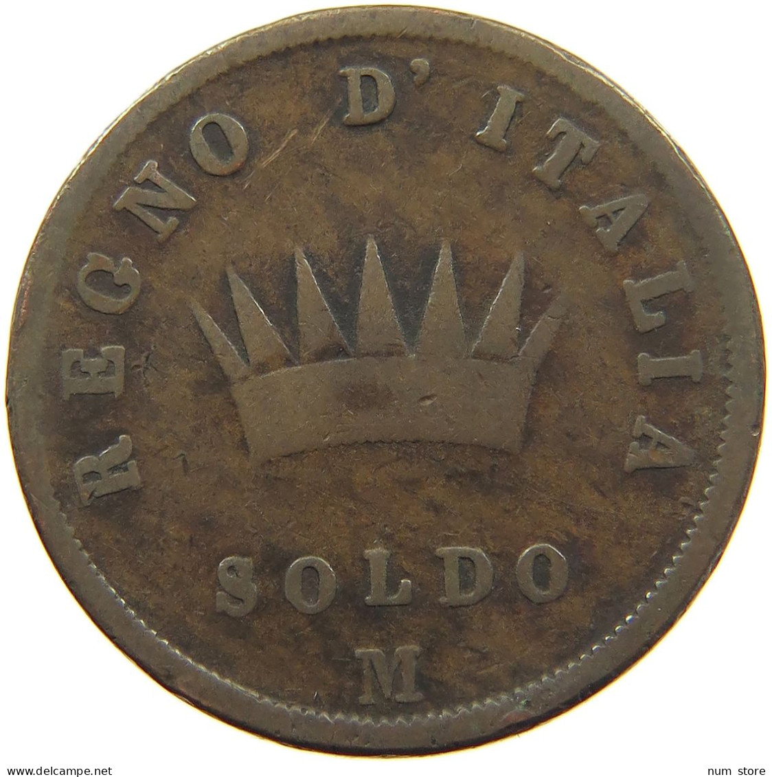 ITALY STATES NAPOLEON I. SOLDO 1813 M Napoleon I. (1804-1814, 1815) #c003 0393 - Napoleonic