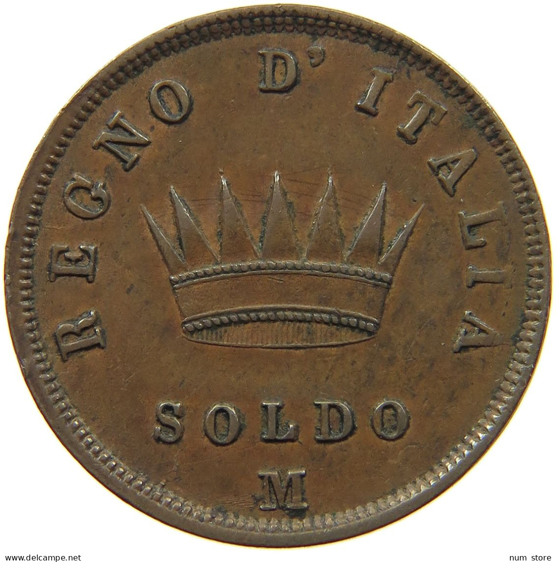 ITALY STATES NAPOLEON I. SOLDO 1811 M Napoleon I. (1804-1814, 1815) #t144 0825 - Napoleonic
