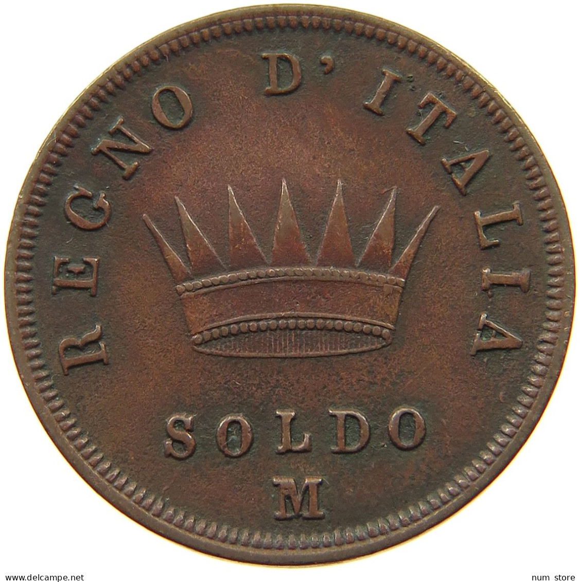 ITALY STATES NAPOLEON I. SOLDO 1811 M Napoleon I. (1804-1814, 1815) #t132 0381 - Napoleonic