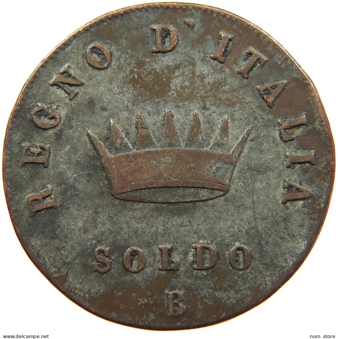 ITALY STATES NAPOLEON I. SOLDO 1808 B Napoleon I. (1804-1814, 1815) #t017 0275 - Napoleonic