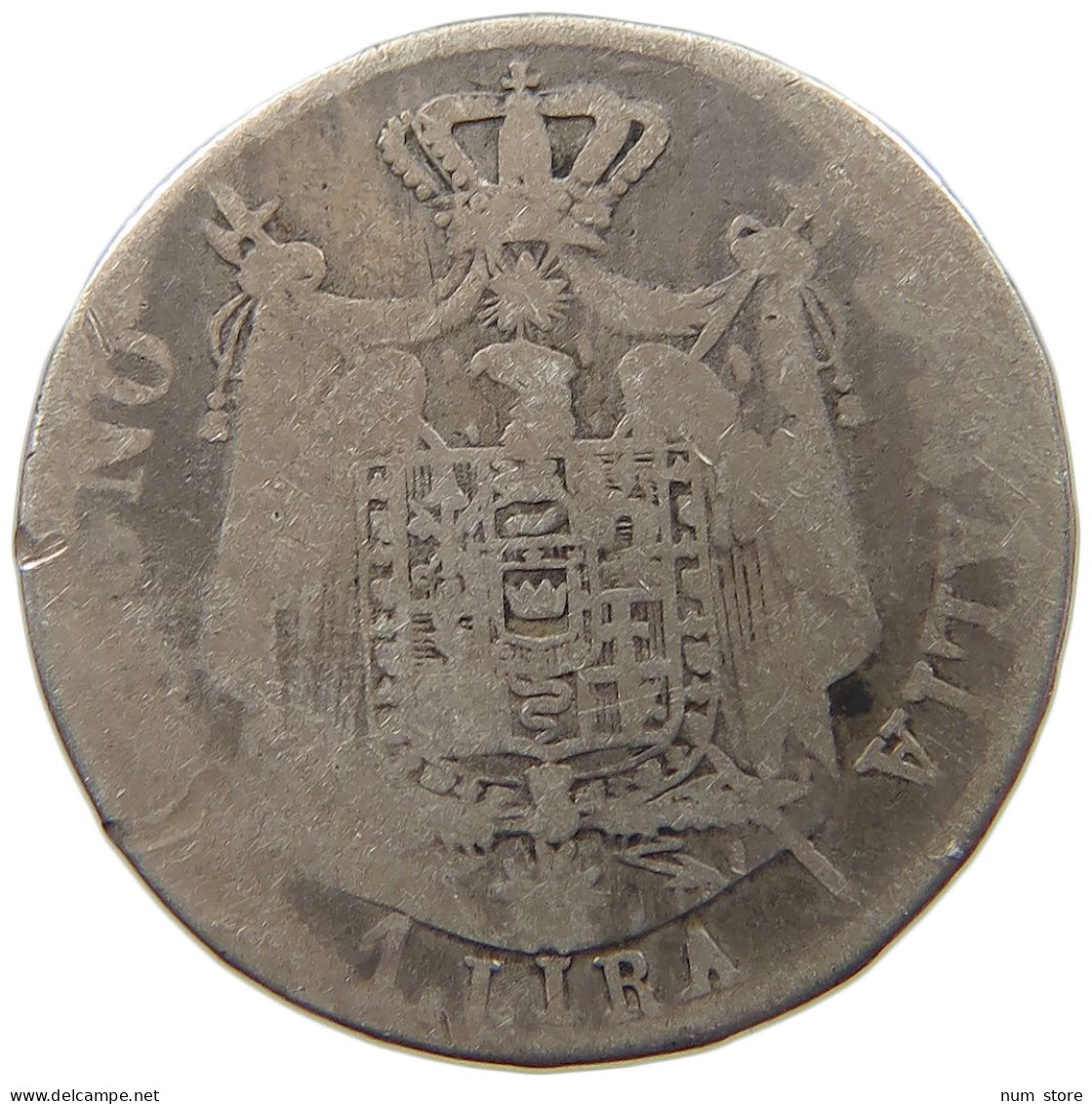 ITALY STATES NAPOLEON I. LIRA 1808 Napoleon I. (1804-1814, 1815) #c080 0035 - Napoleontisch