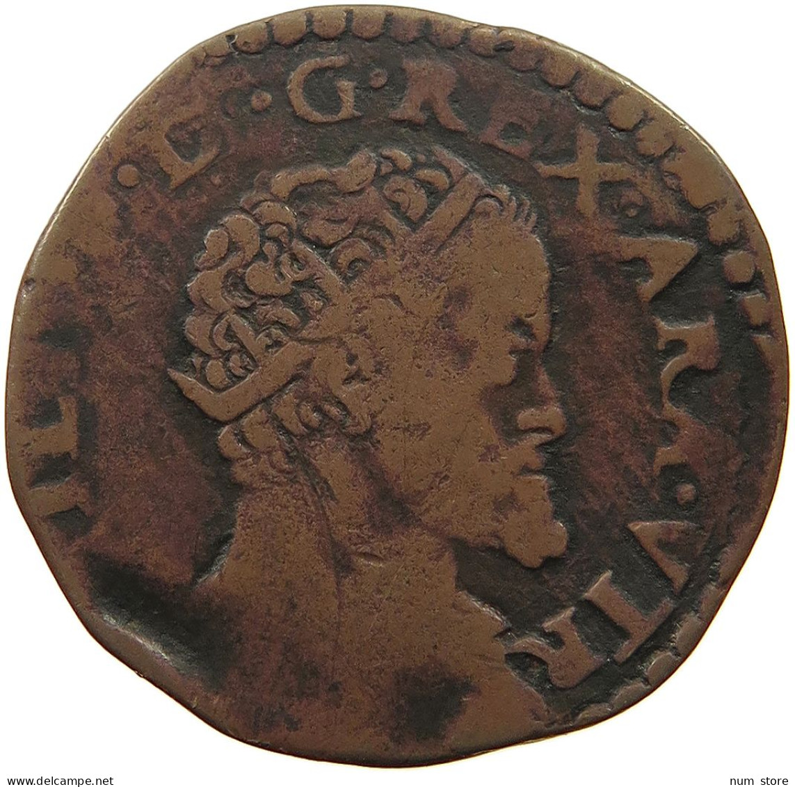 ITALY STATES NAPLES TORNESE 1590 Felipe II. #t061 0341 - Neapel & Sizilien