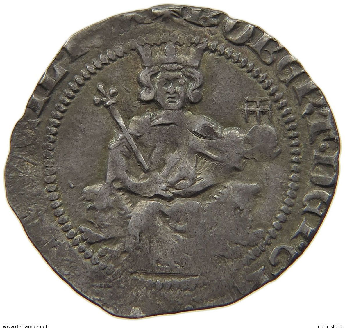 ITALY STATES NAPLES GIGLIATO 1309-1343 Robert Of Anjou 1309-1343 #t155 0291 - Neapel & Sizilien