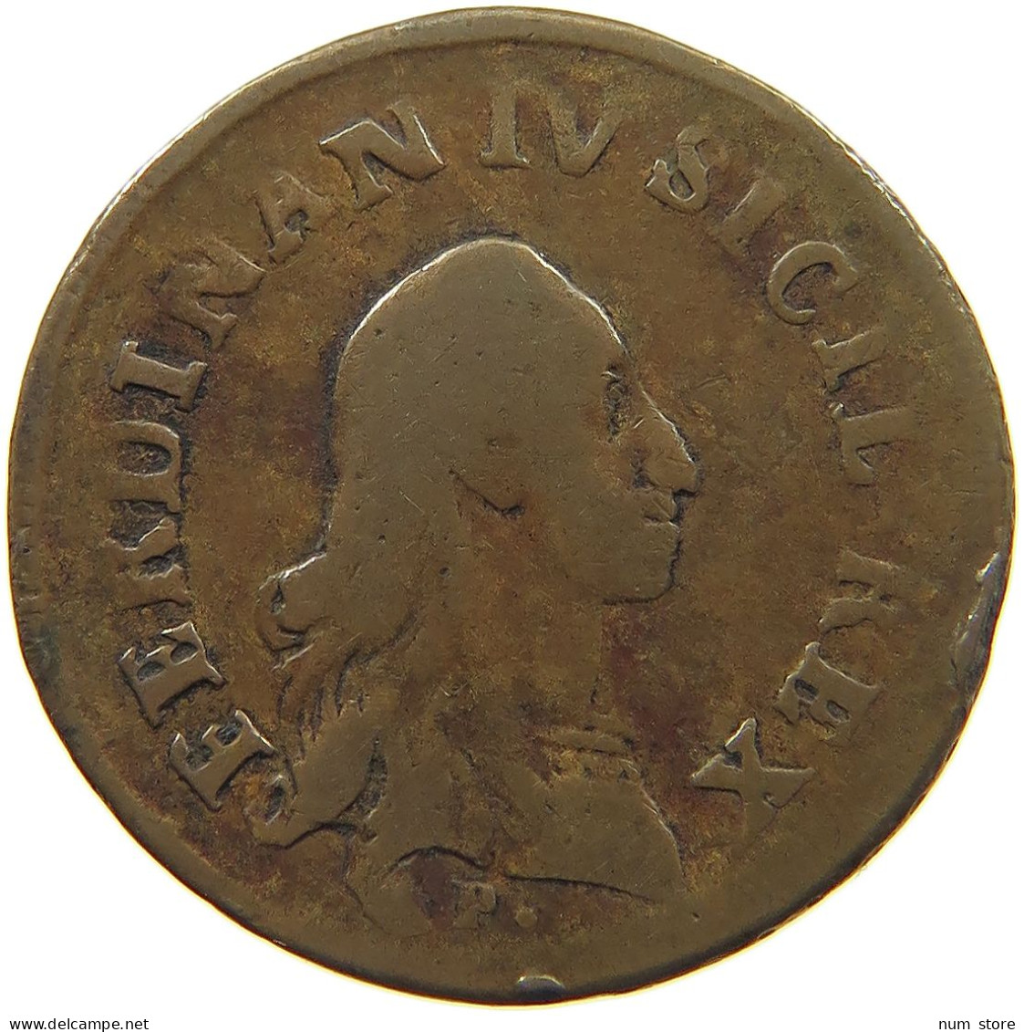 ITALY STATES NAPLES 9 CAVALLI 1789  #t003 0173 - Napoli & Sicilia