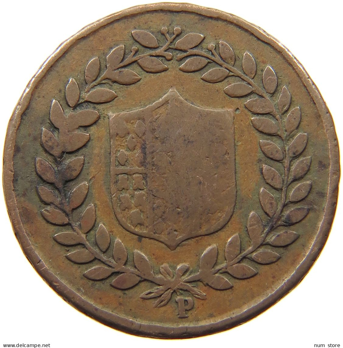 ITALY STATES NAPLES 5 TORNESI 1798  #t125 0567 - Neapel & Sizilien