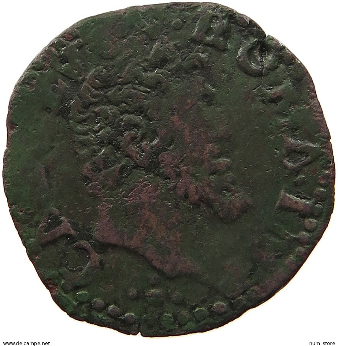 ITALY STATES NAPLES 2 CAVALLI  CARLO V. 1516-1556 #t060 0449 - Napoli & Sicilia