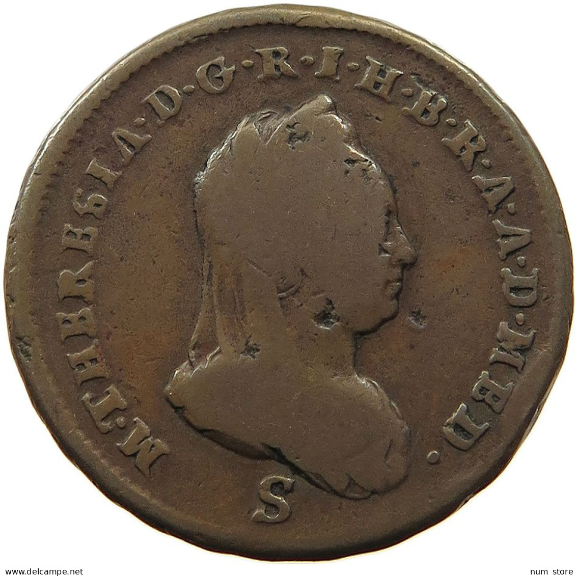 ITALY STATES VENICE VENEZIA SOLDO 1777 Maria Theresia (1740-1780) #t060 0447 - Venice