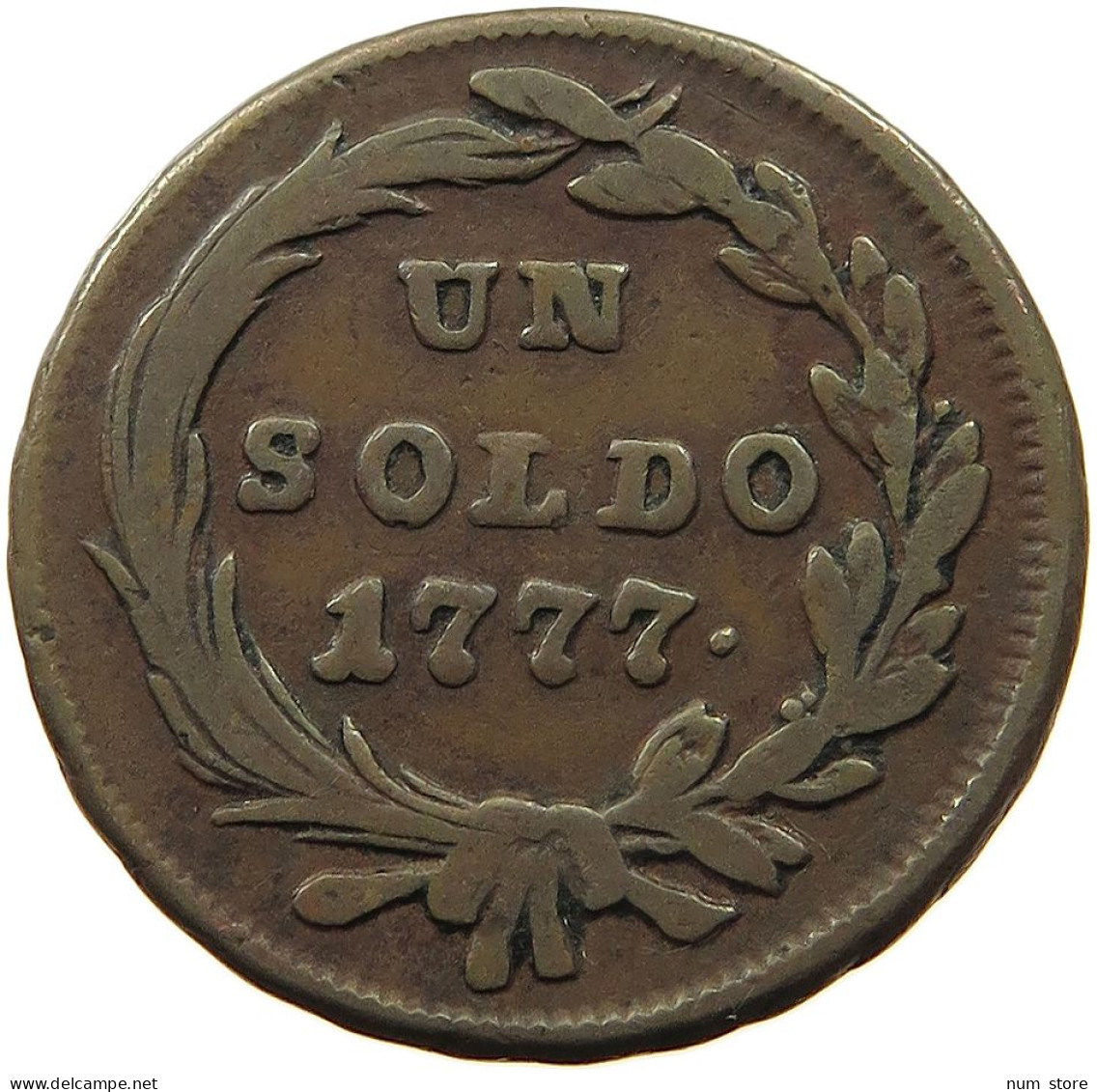 ITALY STATES VENICE VENEZIA SOLDO 1777 Maria Theresia (1740-1780) #t060 0447 - Venedig