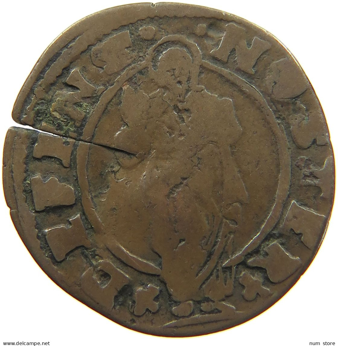 ITALY STATES VENICE VENEZIA 12 BAGATTINI  ANTONIO PRIULI 1618-1623 #c022 0263 - Venise