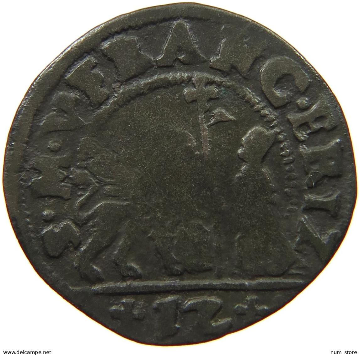 ITALY STATES VENICE 12 BAGATTINI  FRANCESCO ERIZZO 1631-1646 VENEZIA #t144 0927 - Venedig