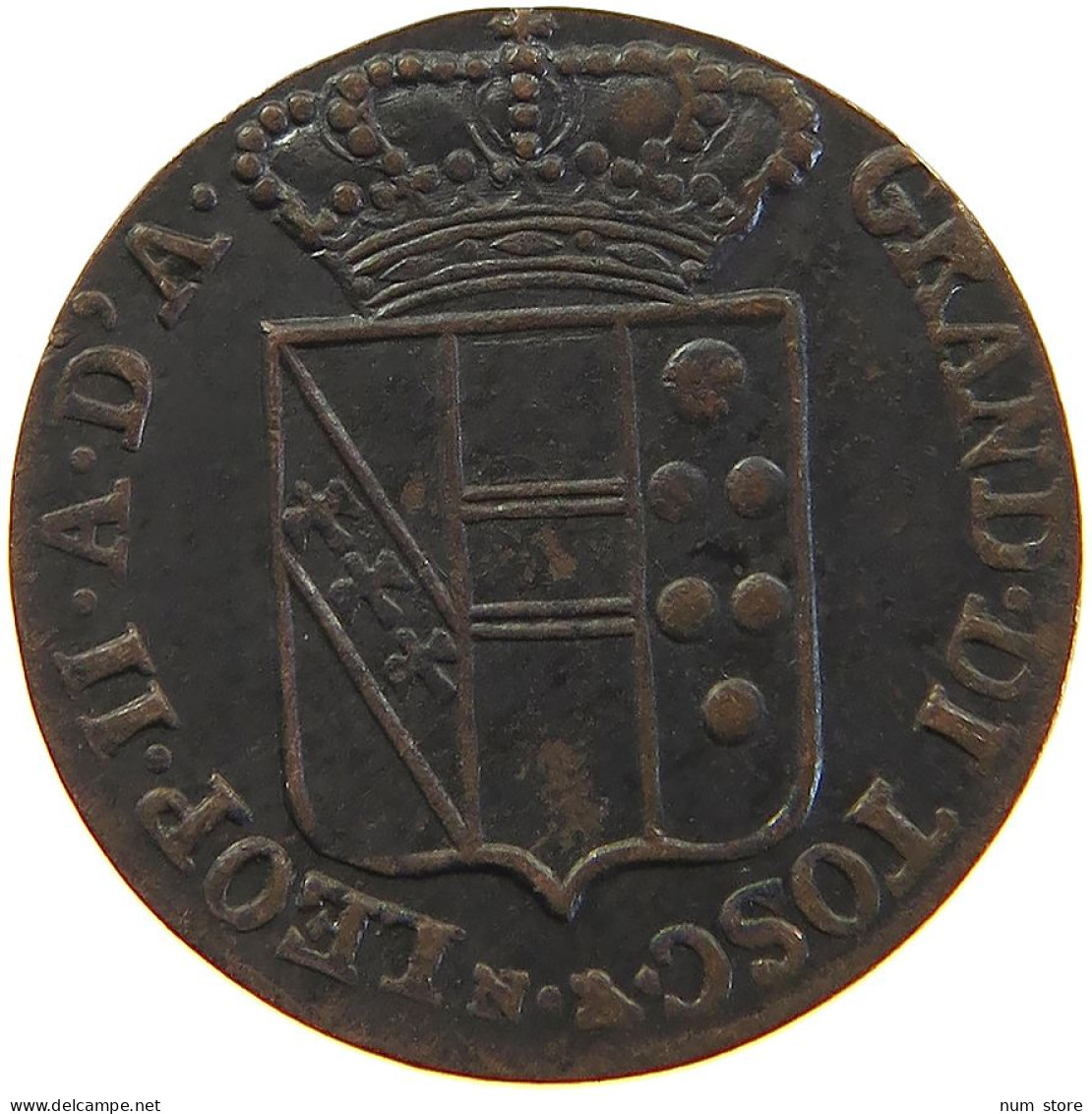 ITALY STATES TUSCANY QUATTRINO 1828 Leopoldo II Di Lorena (1824-1859) #t016 0401 - Toscana
