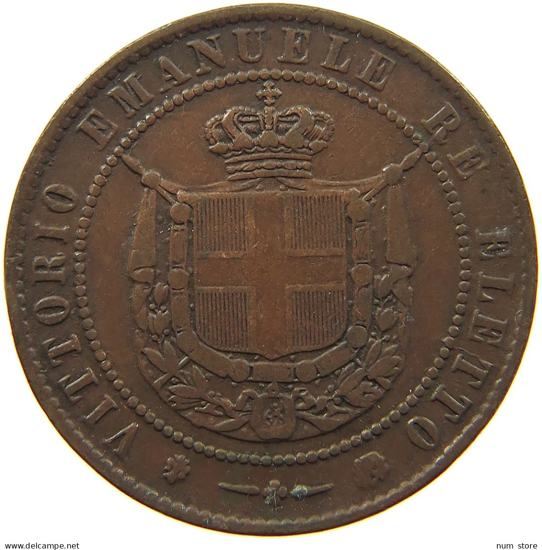 ITALY STATES TUSCANY 5 CENTESIMI 1859 Vittorio Emanuele II. #s019 0281 - Toscana